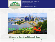 Tablet Screenshot of downtownpghdogs.com